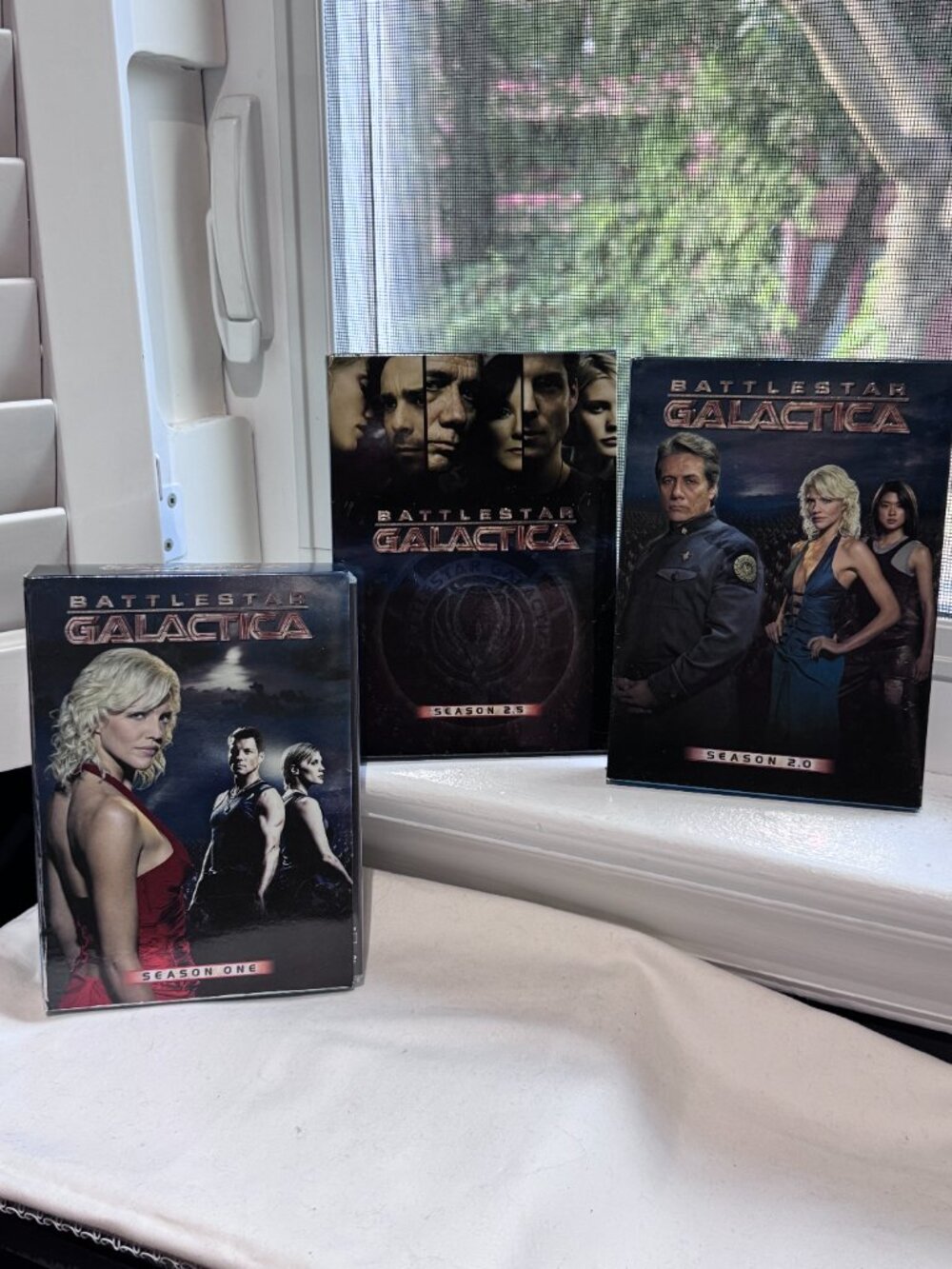 🚀 BATTLESTAR GALACTICA DVD TRILOGY 🚀 | Seasons 1 • 2.0 • 2.5 | Epic Collection